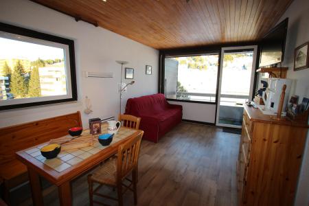Ski verhuur Appartement 2 kamers 4 personen (077) - Résidence la Lauzière - Chamrousse - Woonkamer
