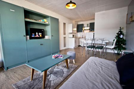 Ski verhuur Appartement 2 kamers 6 personen (105) - Résidence le Cap 2000 - Chamrousse - Woonkamer