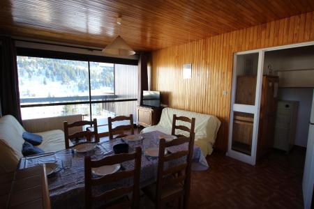 Ski verhuur Appartement 2 kamers 6 personen (406) - Résidence le Cap 2000 - Chamrousse - Woonkamer