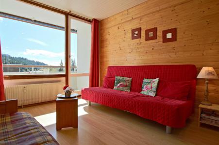Rent in ski resort Studio 4 people (103) - Résidence le Chamois - Chamrousse - Living room