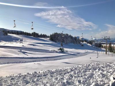 Аренда на лыжном курорте Квартира студия для 4 чел. (716) - Résidence le Claret - Chamrousse - зимой под открытым небом