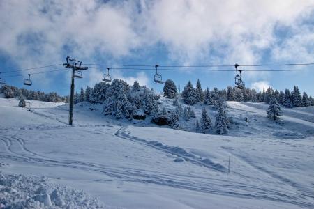 Location au ski Studio coin montagne 4 personnes (0829) - Résidence le Vernon - Chamrousse - Extérieur hiver