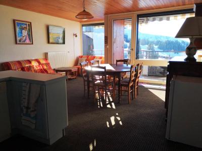 Ski verhuur Appartement 3 kamers 8 personen (603) - Résidence les Arolles - Chamrousse - Woonkamer