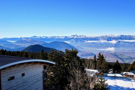 Location au ski Studio 3 personnes (207) - Résidence les Carlines - Chamrousse - Extérieur hiver