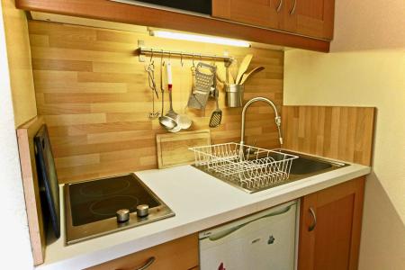 Rent in ski resort Studio 4 people (413) - Résidence les Carlines - Chamrousse - Kitchen