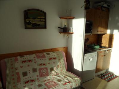 Rent in ski resort Studio cabin 4 people (308) - Résidence les Marmottes - Chamrousse - Living room