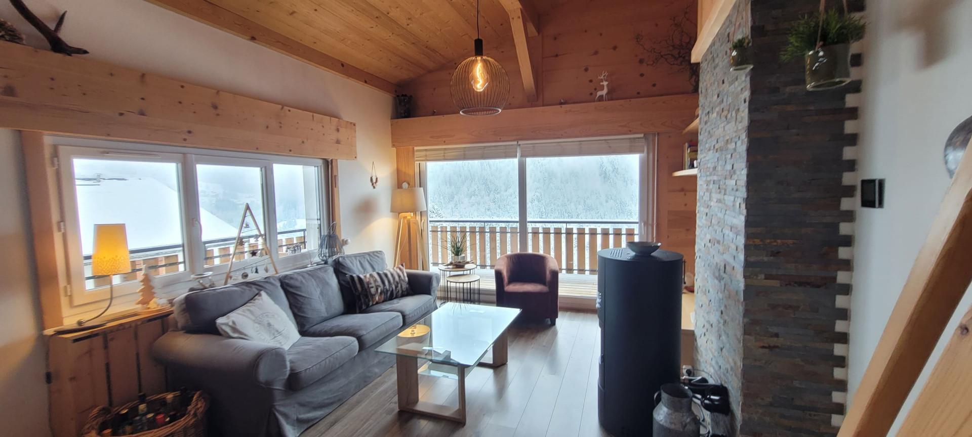 Châtel - Résidence Champs Fleuris - Appartement 3 pièces mezzanine 6 personnes