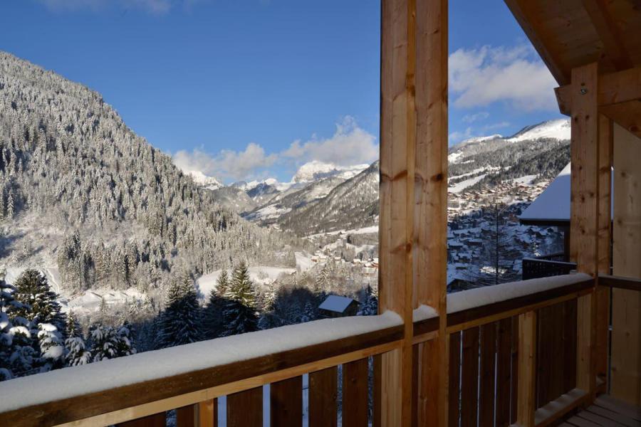 Rent in ski resort 5 room duplex apartment 9 people - Chalet Alaska - Châtel - Winter outside