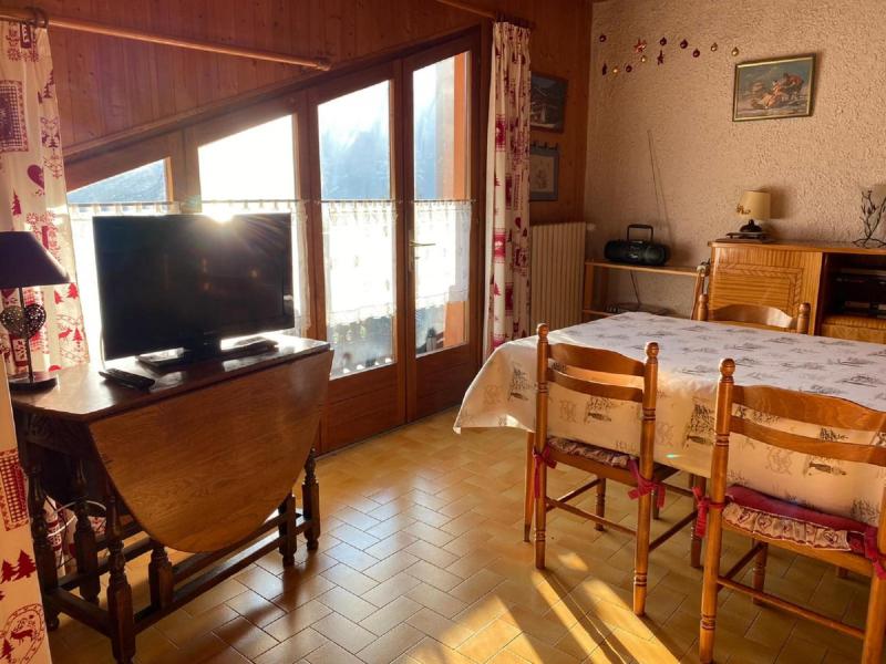 Skiverleih 2-Zimmer-Appartment für 5 Personen - Chalet Bel Horizon - Châtel - Wohnzimmer