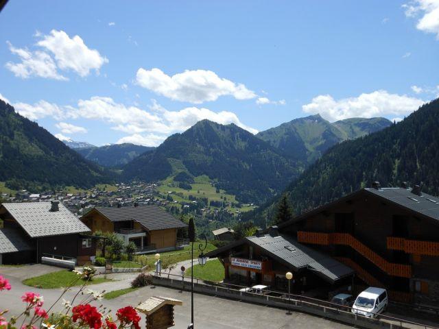 Wynajem na narty Apartament 2 pokojowy 5 osób - Chalet Bel Horizon - Châtel - Balkon