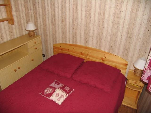 Rent in ski resort 2 room apartment sleeping corner 5 people (8A) - Chalet du Perthuis - Châtel - Double bed