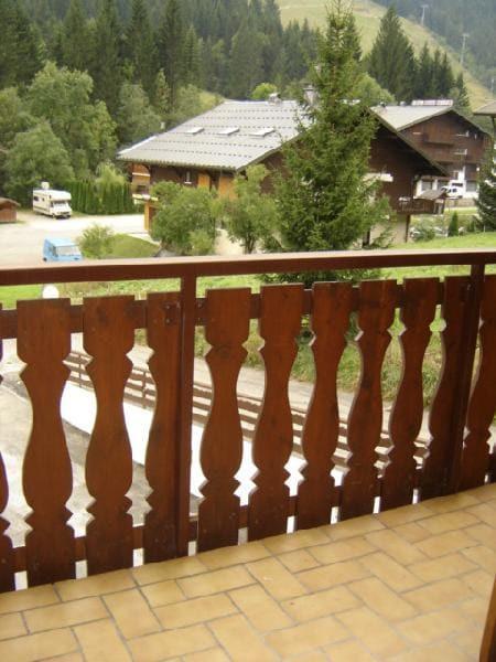 Skiverleih 2-Zimmer-Berghütte für 5 Personen (12C) - Chalet du Perthuis - Châtel - Balkon