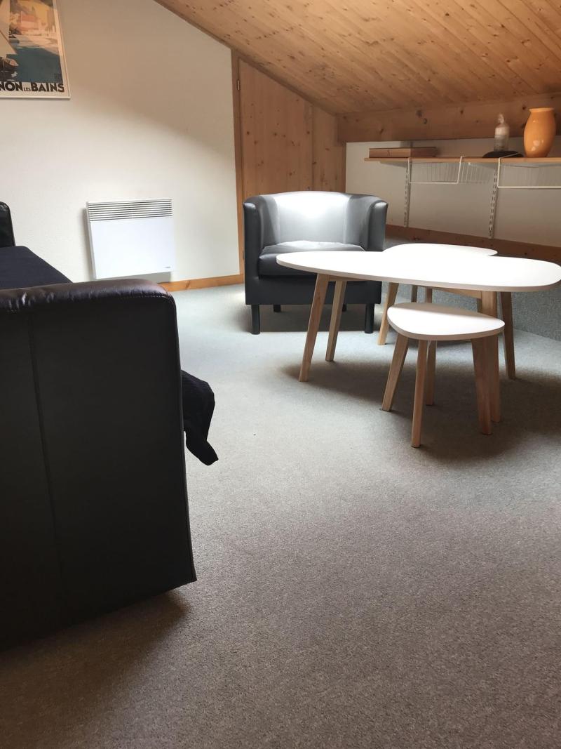 Skiverleih 3-Zimmer-Appartment für 6 Personen (15d) - Chalet du Perthuis - Châtel - Wohnzimmer