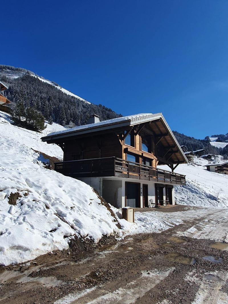 Аренда на лыжном курорте Апартаменты 3 комнат 4 чел. - Chalet Echappée Belle - Châtel - зимой под открытым небом