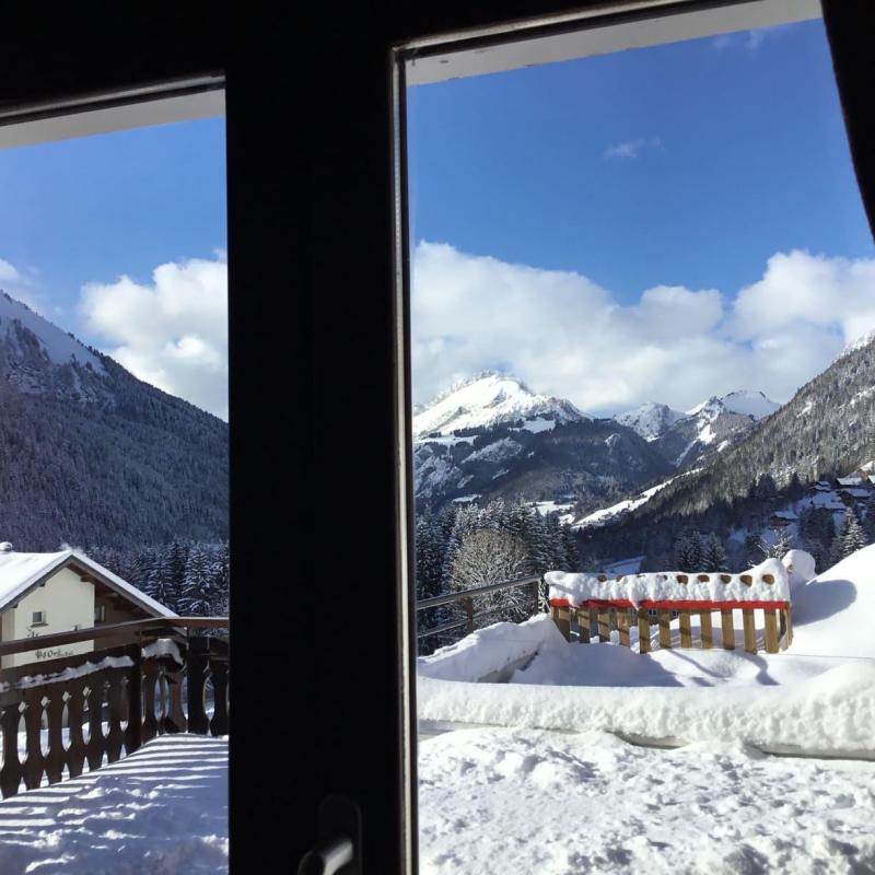 Rent in ski resort 3 room apartment 6 people (2) - Chalet FLEURS DES CHAMPS - Châtel - Window