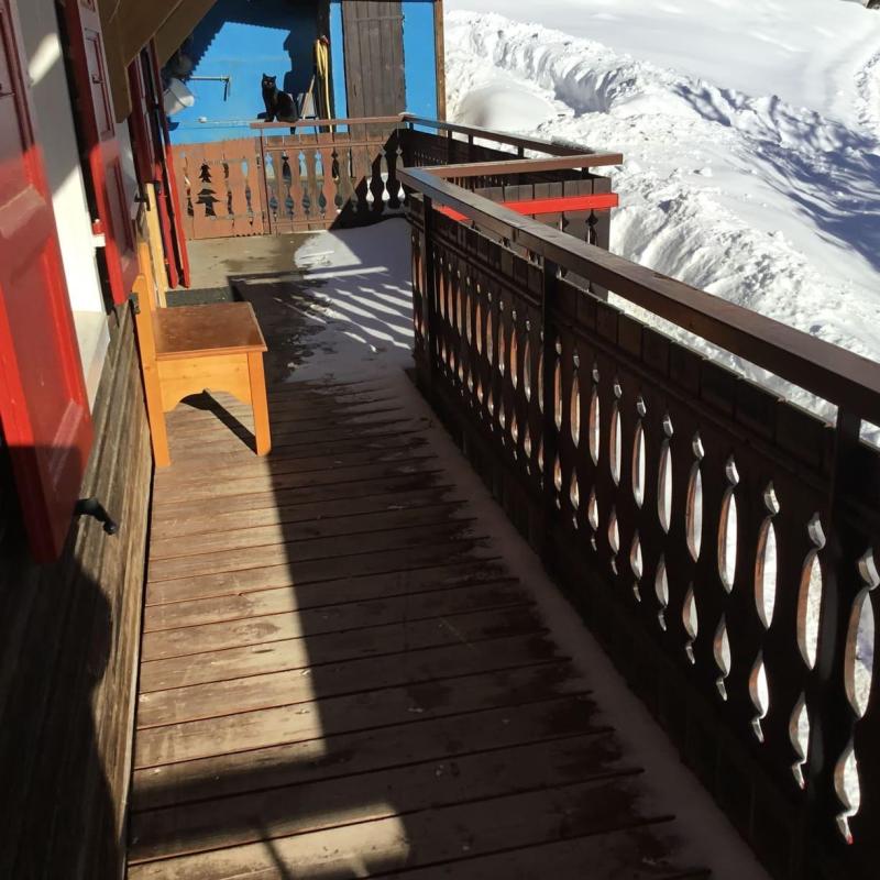 Alquiler al esquí Apartamento 3 piezas para 6 personas (2) - Chalet FLEURS DES CHAMPS - Châtel - Balcón