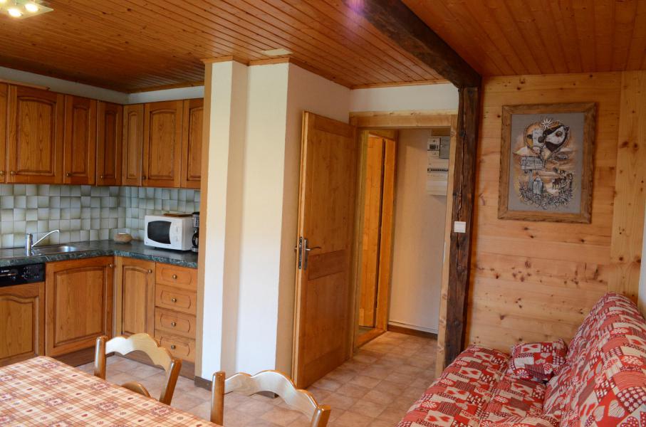 Ski verhuur Appartement 3 kamers 4 personen - Chalet Grillet Charles - Châtel - Woonkamer