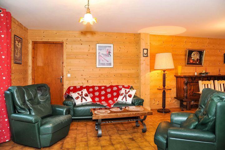 Rent in ski resort 3 room apartment 5 people (BOUDE) - Chalet Grillet Gilbert - Châtel - Living room