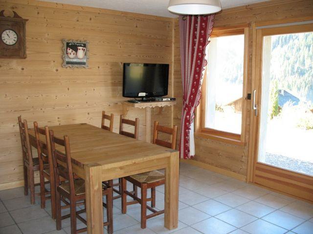 Ski verhuur Appartement 3 kamers 6 personen - Chalet Klesse Christelle - Châtel - Woonkamer