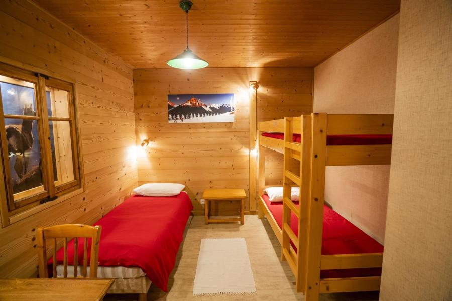 Skiverleih 3-Zimmer-Holzhütte für 5 Personen - Chalet l'Atelier de Théo - Châtel - Offener Schlafbereich