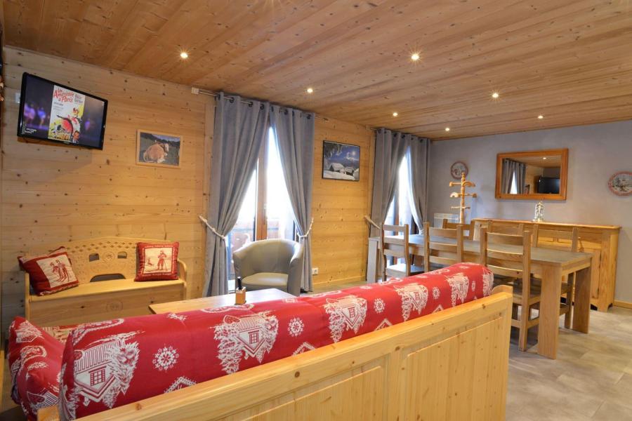 Rent in ski resort 3 room apartment 4 people (2) - Chalet l'Epicéa - Châtel - Living room