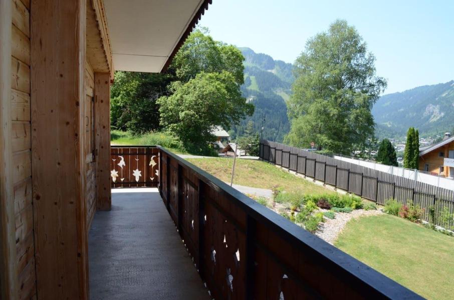 Skiverleih 3-Zimmer-Appartment für 7 Personen (5) - Chalet l'Epicéa - Châtel - Terrasse