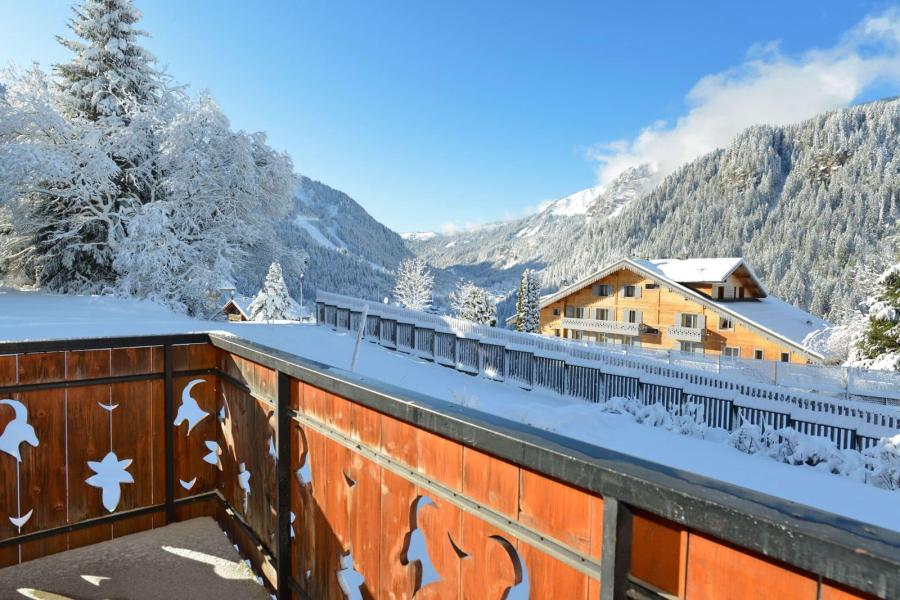 Urlaub in den Bergen 3-Zimmer-Appartment für 7 Personen (5) - Chalet l'Epicéa - Châtel - Draußen im Winter