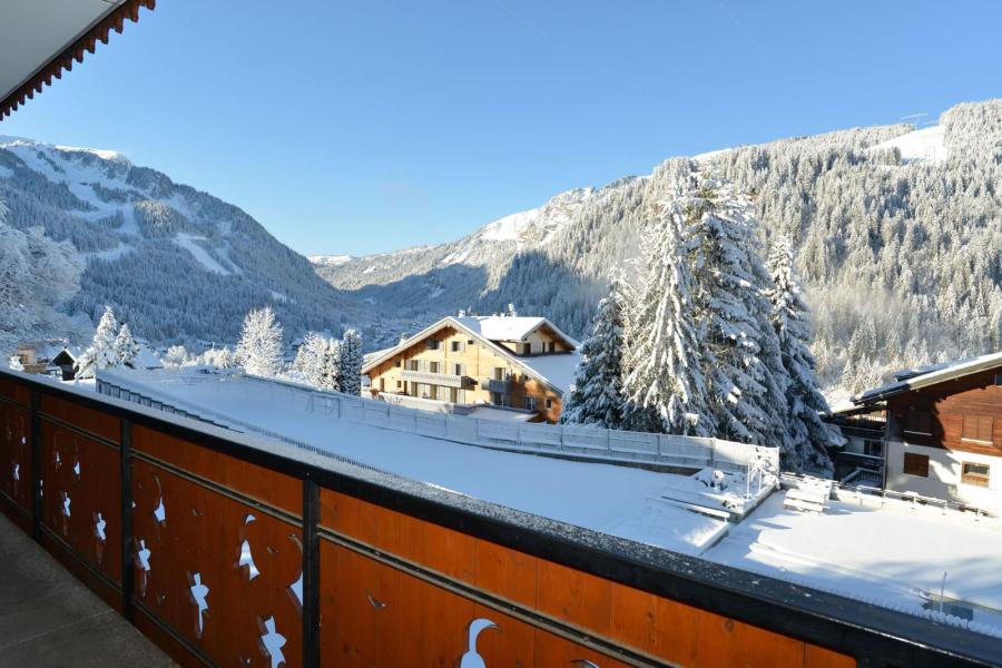 Ski verhuur Appartement 3 kamers 4 personen (2) - Chalet l'Epicéa - Châtel - Terras