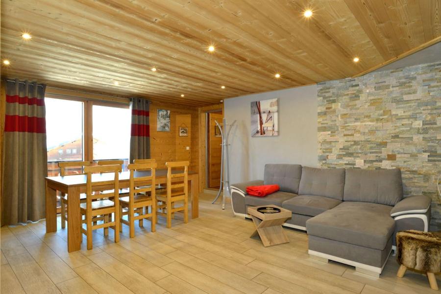 Ski verhuur Appartement 3 kamers 7 personen (5) - Chalet l'Epicéa - Châtel - Woonkamer