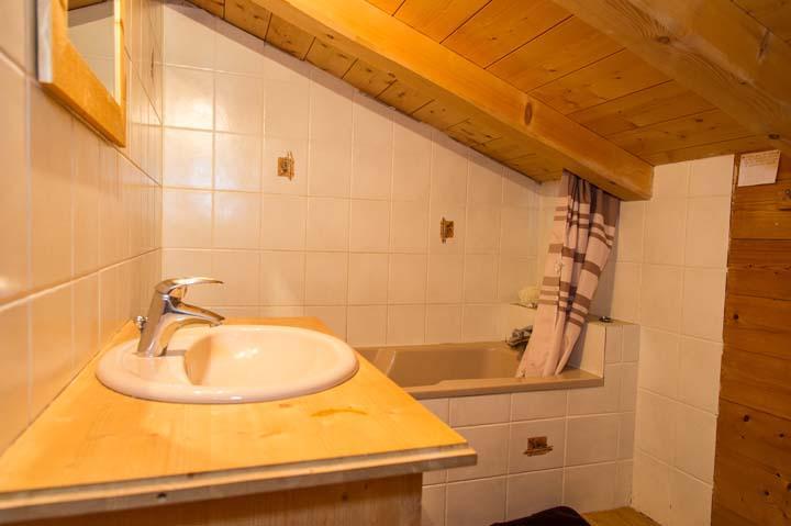 Rent in ski resort 8 room duplex apartment 16 people - Chalet l'Hermine des Vorres - Châtel - Bath-tub