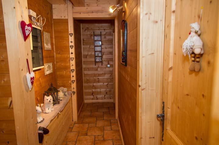Rent in ski resort 8 room duplex apartment 16 people - Chalet l'Hermine des Vorres - Châtel - Corridor