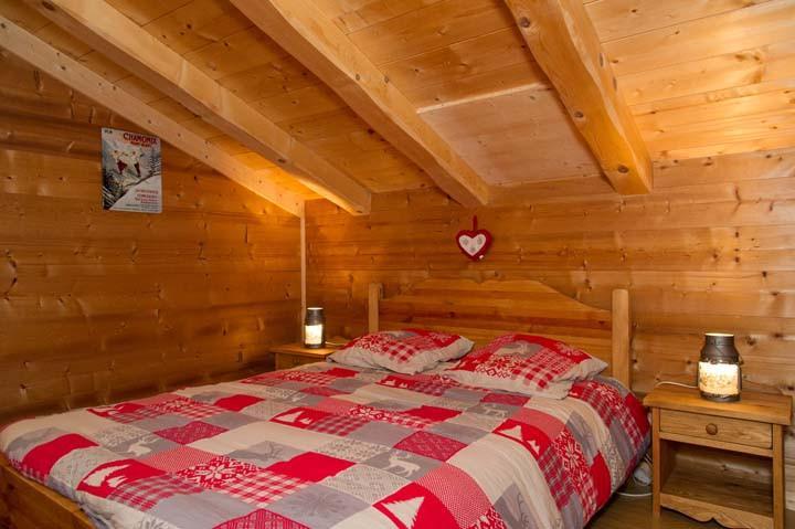 Wynajem na narty Apartament duplex 8 pokojowy 16 osób - Chalet l'Hermine des Vorres - Châtel - Pokój