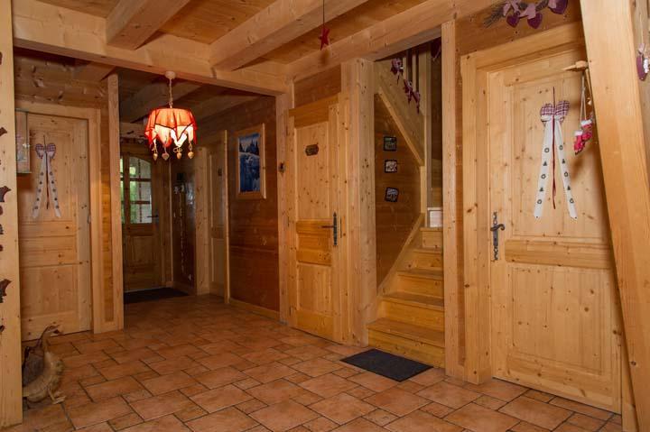 Alquiler al esquí Apartamento dúplex 8 piezas 16 personas - Chalet l'Hermine des Vorres - Châtel - Entrada