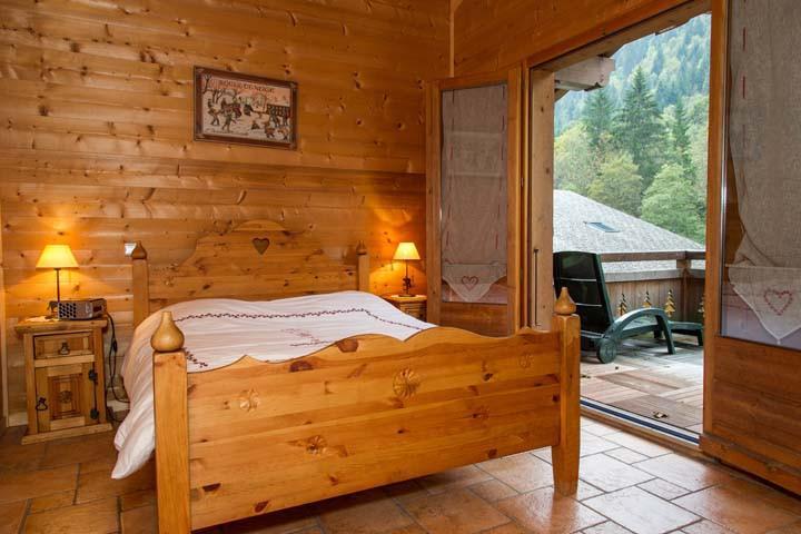 Ski verhuur Appartement duplex 8 kamers 16 personen - Chalet l'Hermine des Vorres - Châtel - Kamer