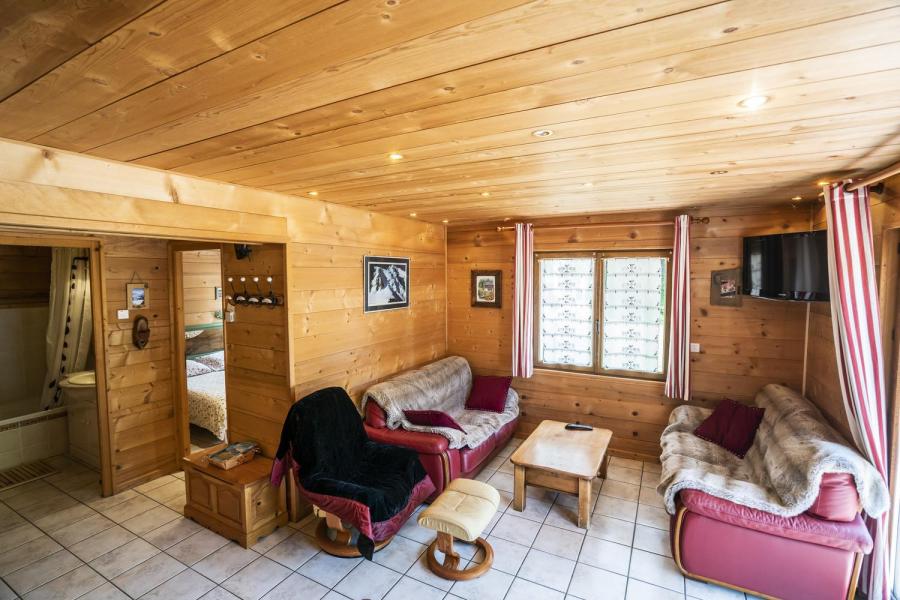 Rent in ski resort 4 room apartment sleeping corner 9 people (3) - Chalet l'Igloo - Châtel - Living room