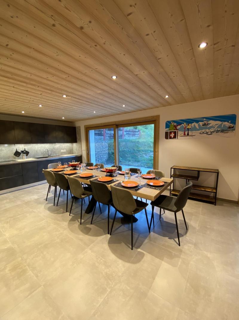 Location au ski Appartement 6 pièces 12 personnes - Chalet La Ferme de Delphine et François - Châtel - Séjour