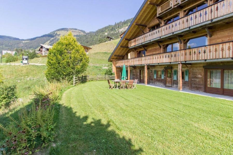 Skiverleih 5-Zimmer-Appartment für 13 Personen (Logement 13 personnes) - Chalet LA FERME DU CREUX DU NANT - Châtel - Terrasse