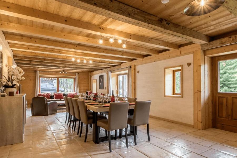 Skiverleih 5-Zimmer-Appartment für 13 Personen (Logement 13 personnes) - Chalet LA FERME DU CREUX DU NANT - Châtel - Wohnzimmer