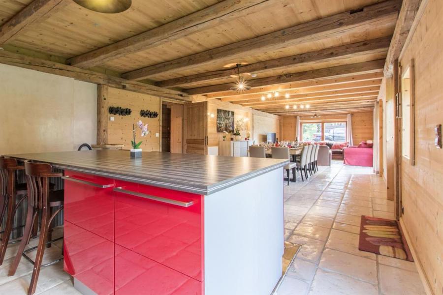 Alquiler al esquí Apartamento 5 piezas para 13 personas (Logement 13 personnes) - Chalet LA FERME DU CREUX DU NANT - Châtel - Cocina