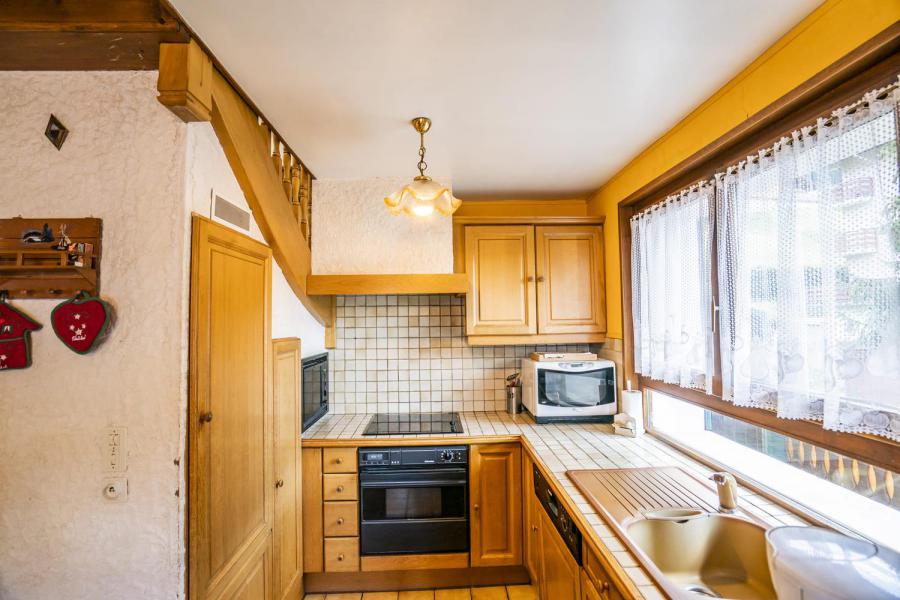 Skiverleih 3 Zimmer Maisonettewohnung für 6 Personen - Chalet la Galettière - Châtel - Kochnische