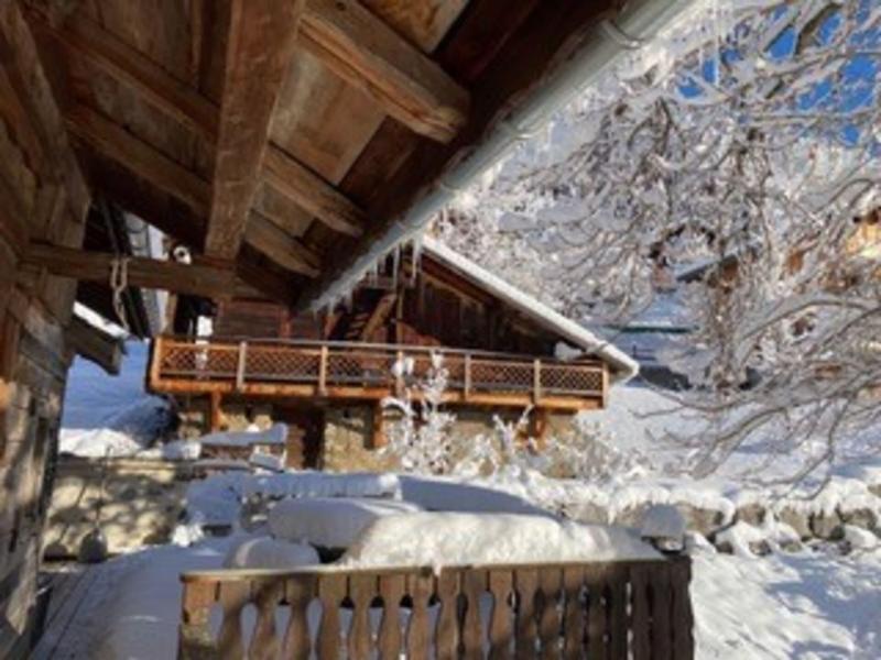 Rent in ski resort 4 room apartment 8 people - Chalet la Miette - Châtel - Winter outside