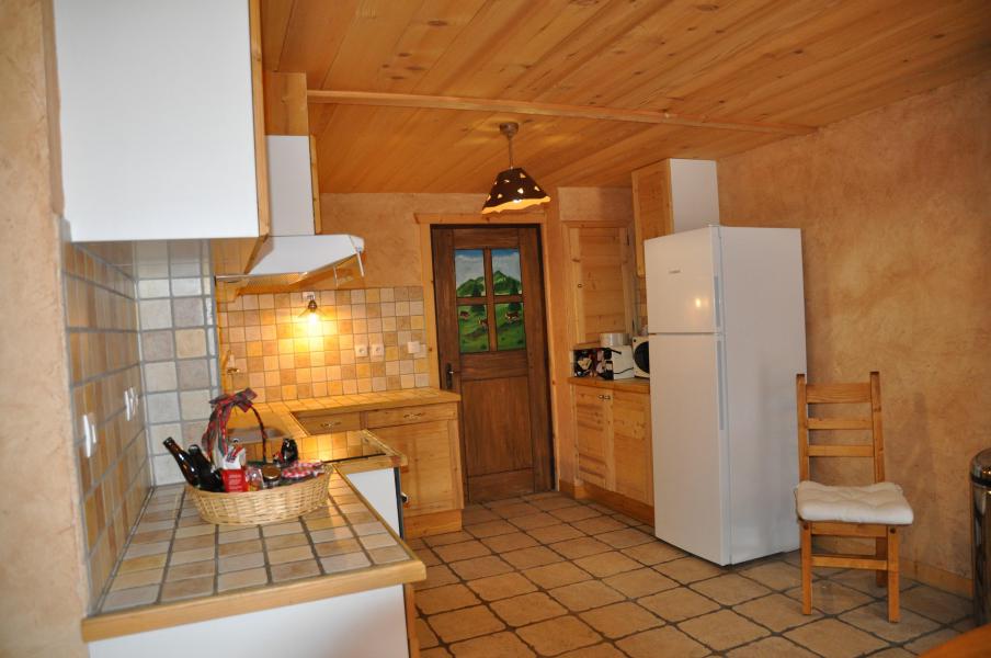 Skiverleih 5-Zimmer-Appartment für 7 Personen - Chalet la Puce - Châtel - Kochnische