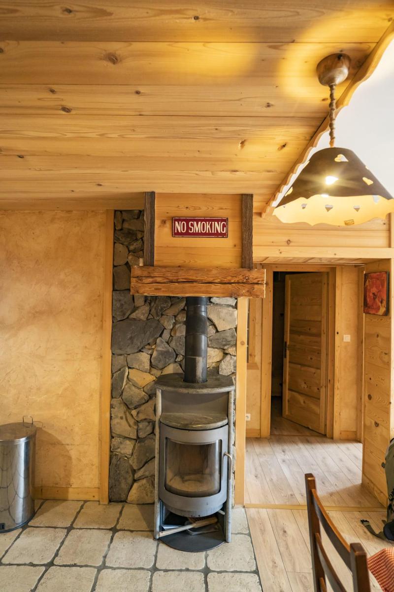 Skiverleih 5-Zimmer-Appartment für 7 Personen - Chalet la Puce - Châtel - Wohnzimmer