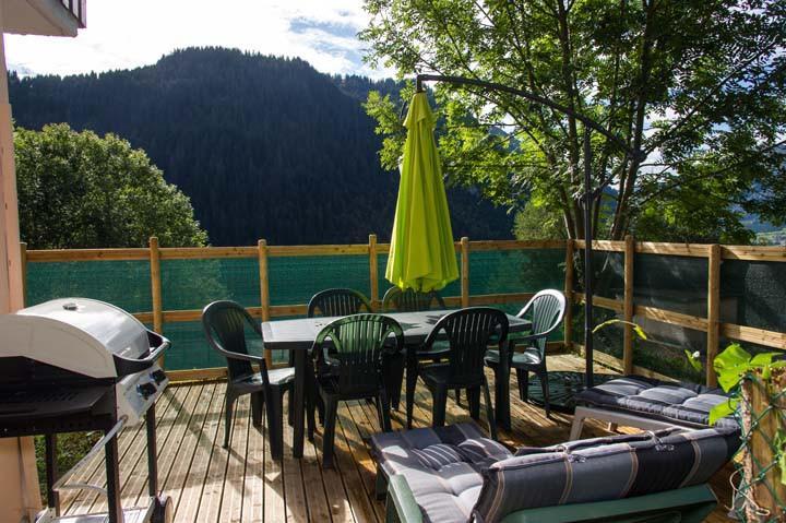 Location au ski Appartement 3 pièces 6 personnes - Chalet le Marmouset - Châtel - Terrasse