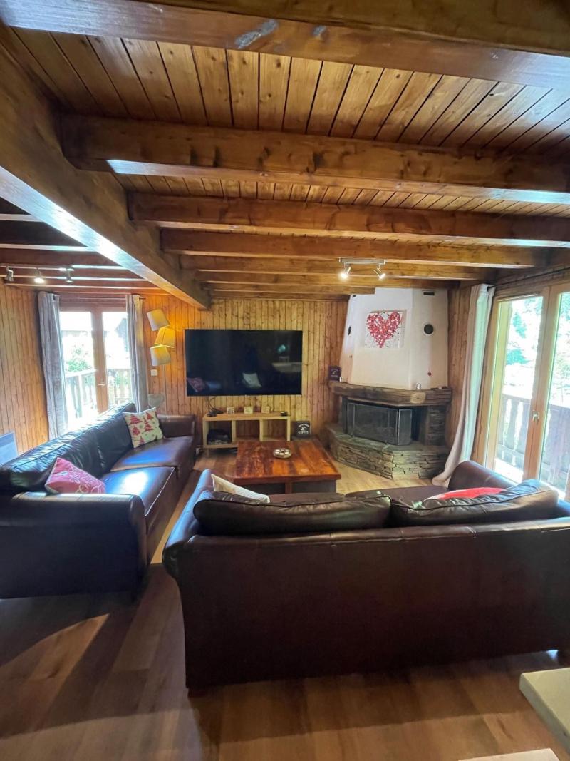 Rent in ski resort 8 room chalet 14 people - Chalet Le Reve - Châtel - Living room