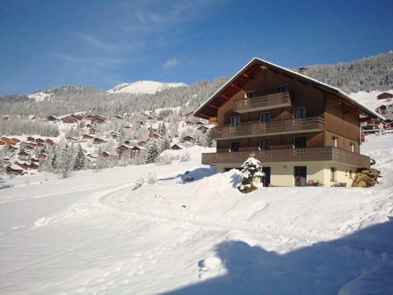 Skiverleih Studio Kabine für 3 Personen - Chalet le Val d'Or - Châtel - Draußen im Winter