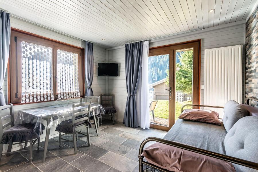 Ski verhuur Studio cabine 3 personen - Chalet le Val d'Or - Châtel - Woonkamer