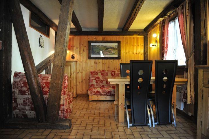 Rent in ski resort 2 room apartment 4 people - Chalet le Vieux Four - Châtel - Living room