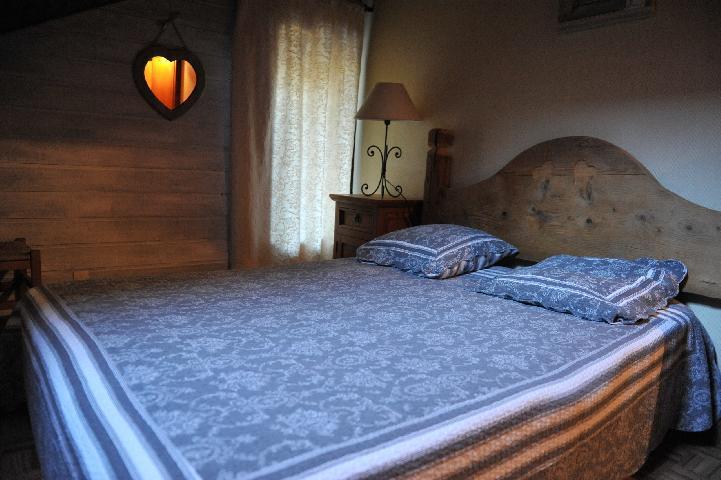 Rent in ski resort 3 room apartment 7 people (2) - Chalet le Vieux Four - Châtel - Double bed