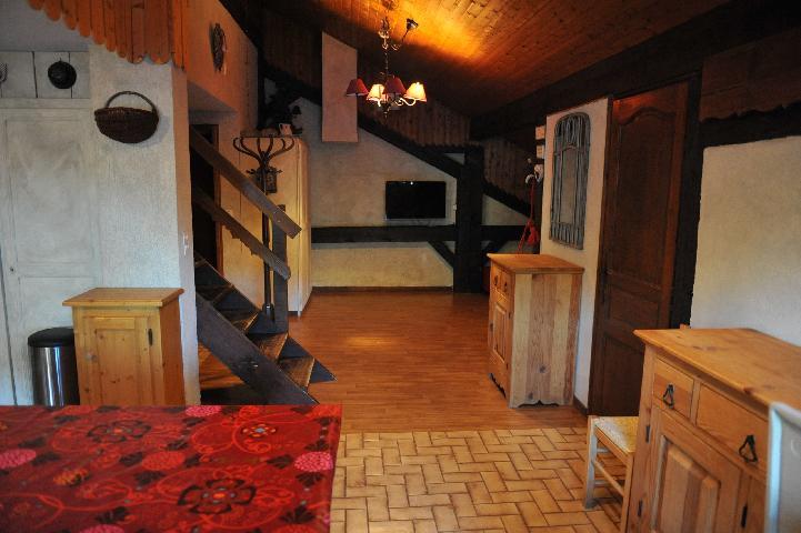 Аренда на лыжном курорте Апартаменты 3 комнат 7 чел. (2) - Chalet le Vieux Four - Châtel - Салон